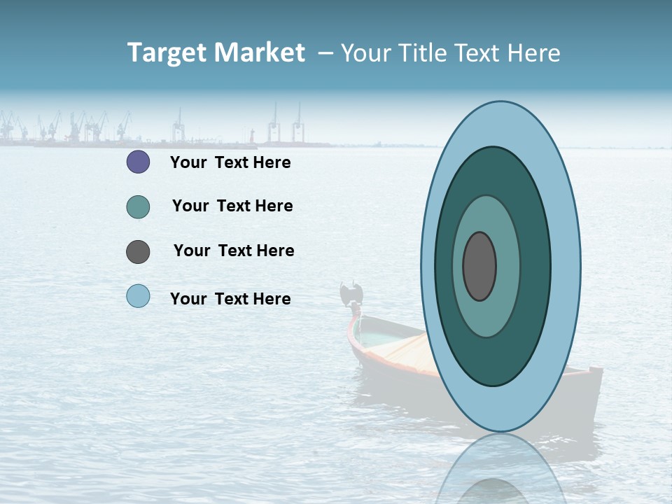 Water Harbor Sea PowerPoint Template