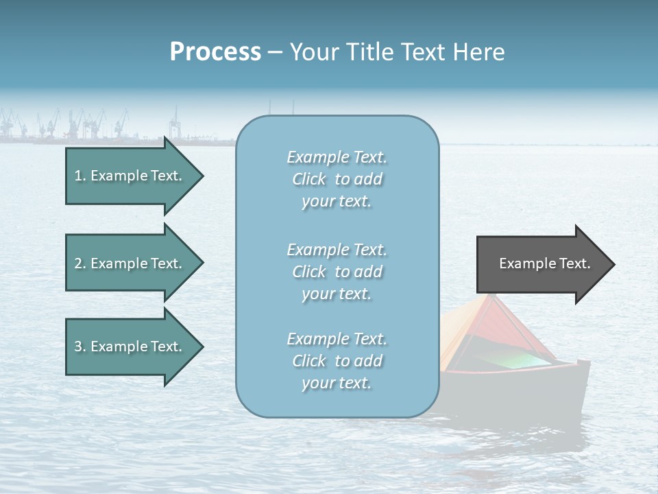 Water Harbor Sea PowerPoint Template