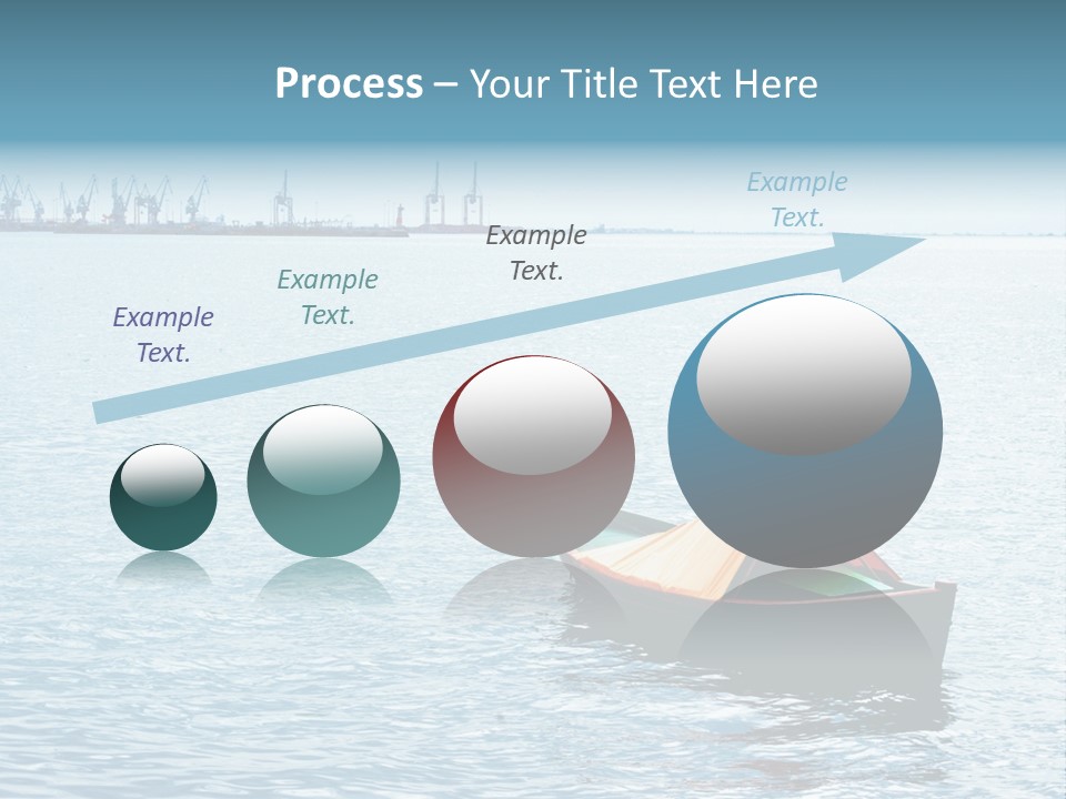 Water Harbor Sea PowerPoint Template