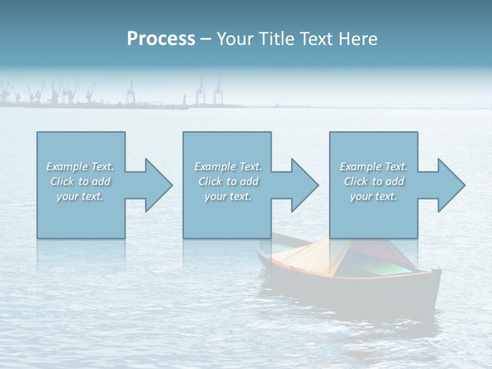 Water Harbor Sea PowerPoint Template