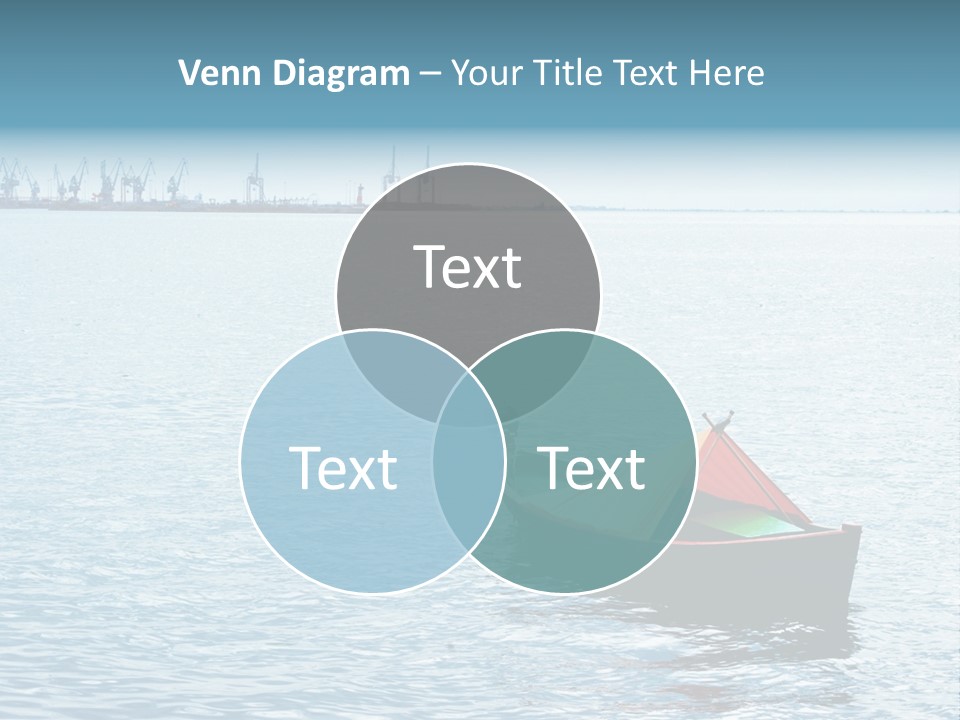 Water Harbor Sea PowerPoint Template