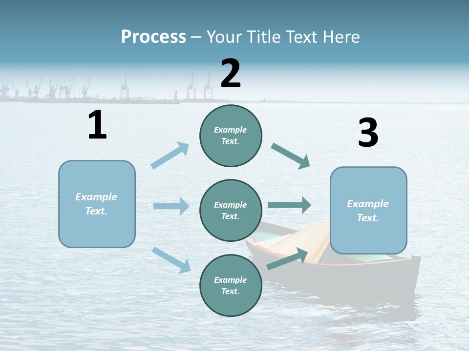 Water Harbor Sea PowerPoint Template