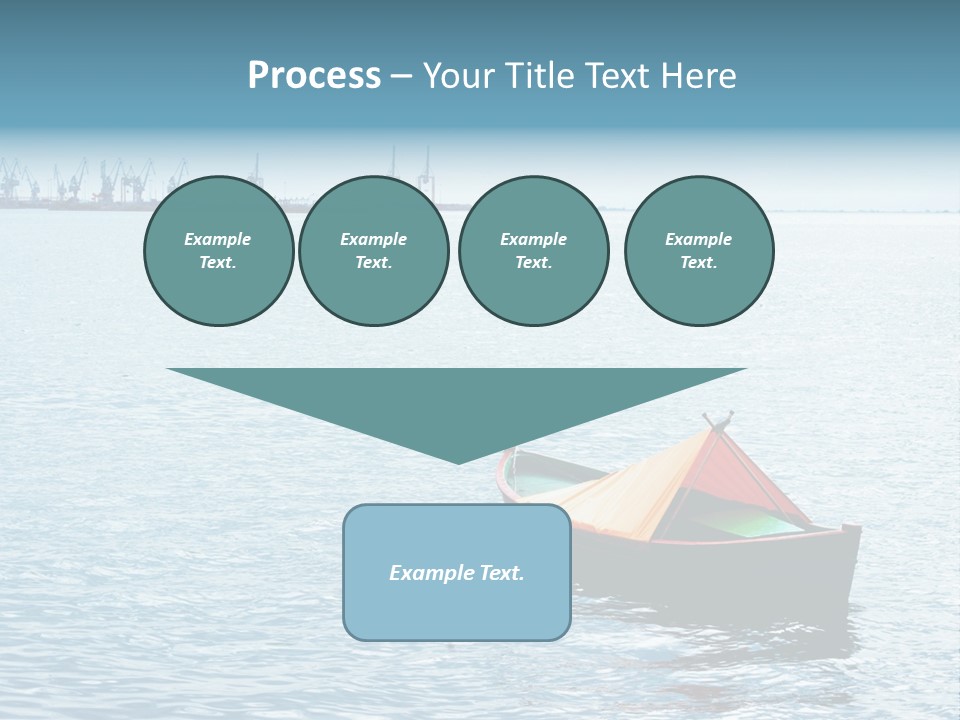 Water Harbor Sea PowerPoint Template