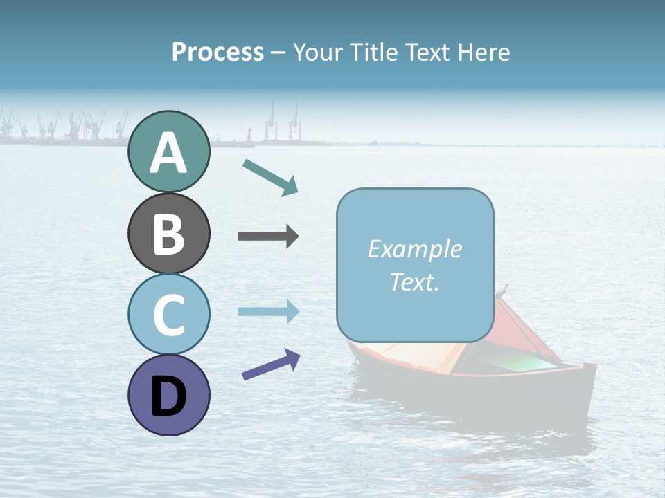 Water Harbor Sea PowerPoint Template