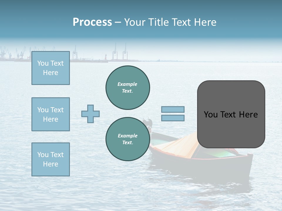 Water Harbor Sea PowerPoint Template