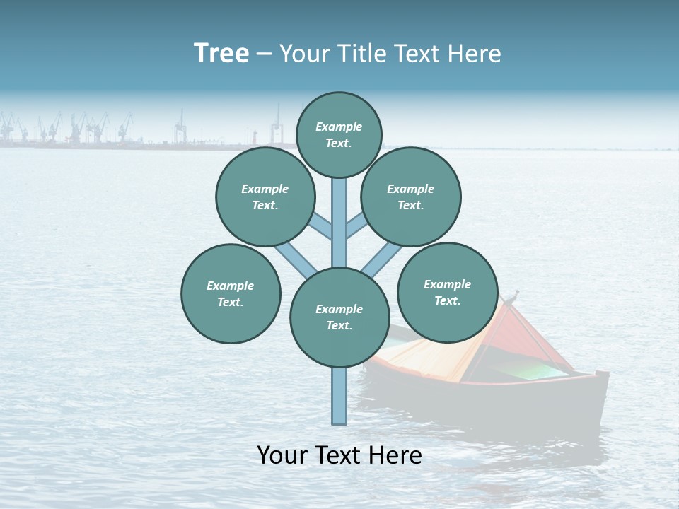 Water Harbor Sea PowerPoint Template