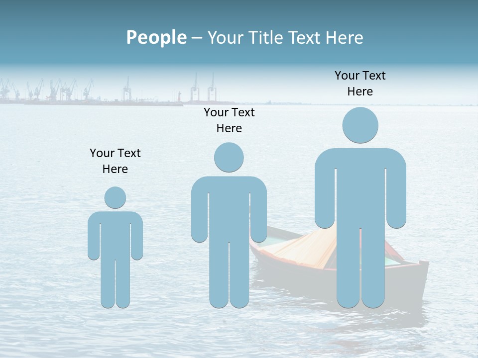 Water Harbor Sea PowerPoint Template