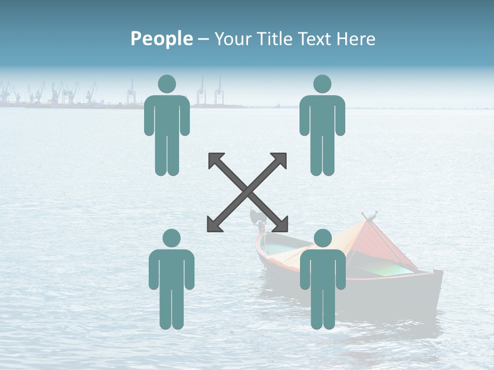 Water Harbor Sea PowerPoint Template