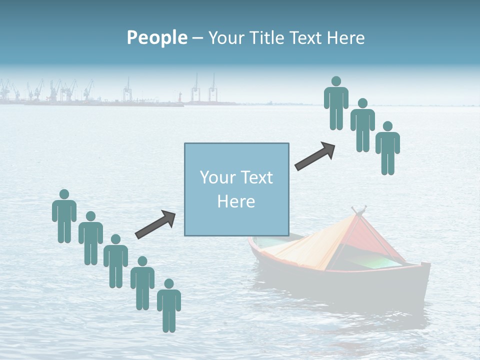 Water Harbor Sea PowerPoint Template