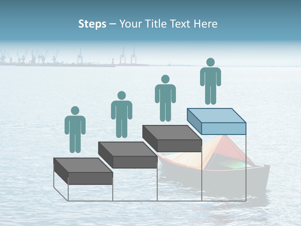 Water Harbor Sea PowerPoint Template