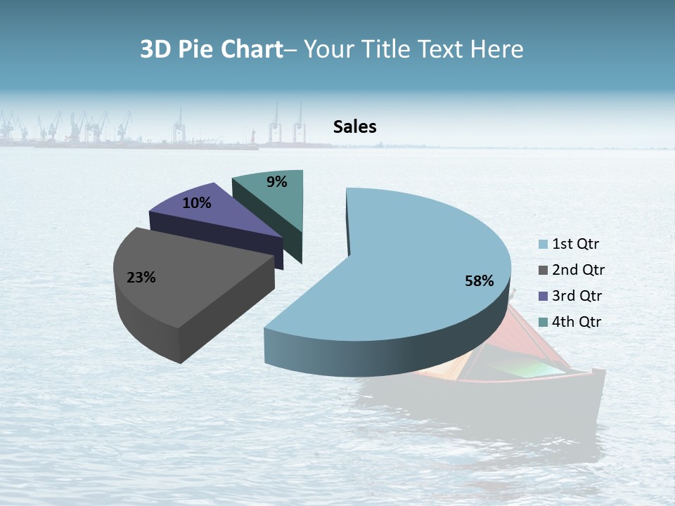 Water Harbor Sea PowerPoint Template