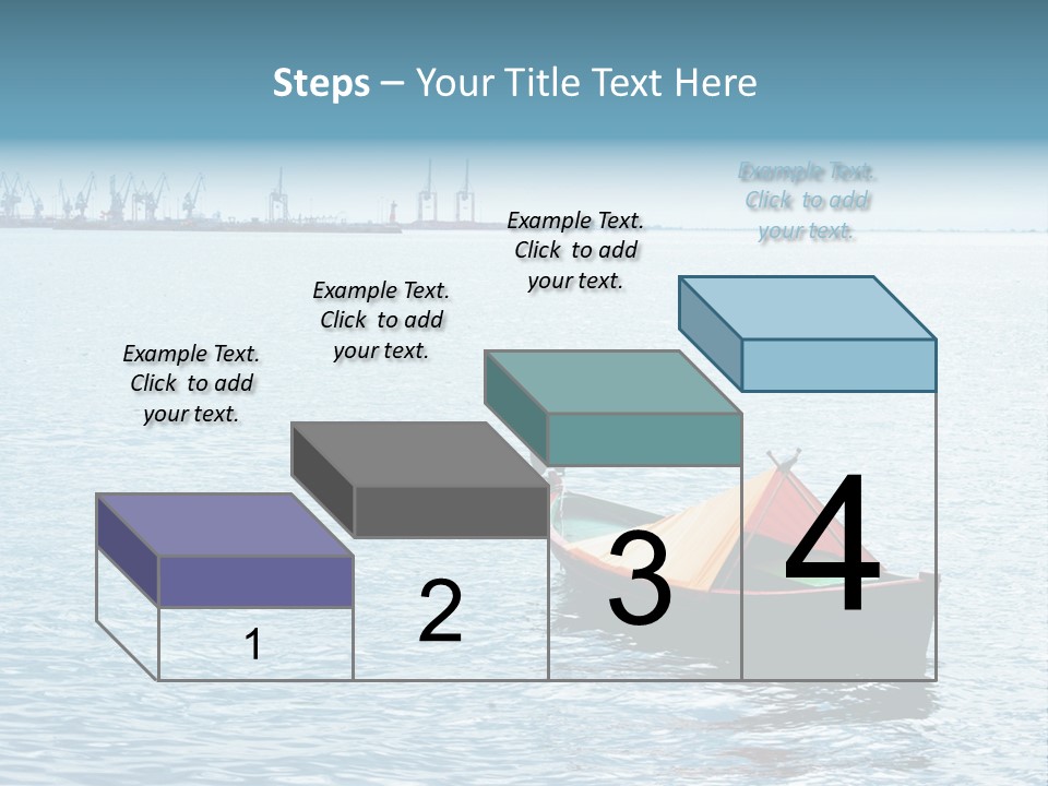 Water Harbor Sea PowerPoint Template