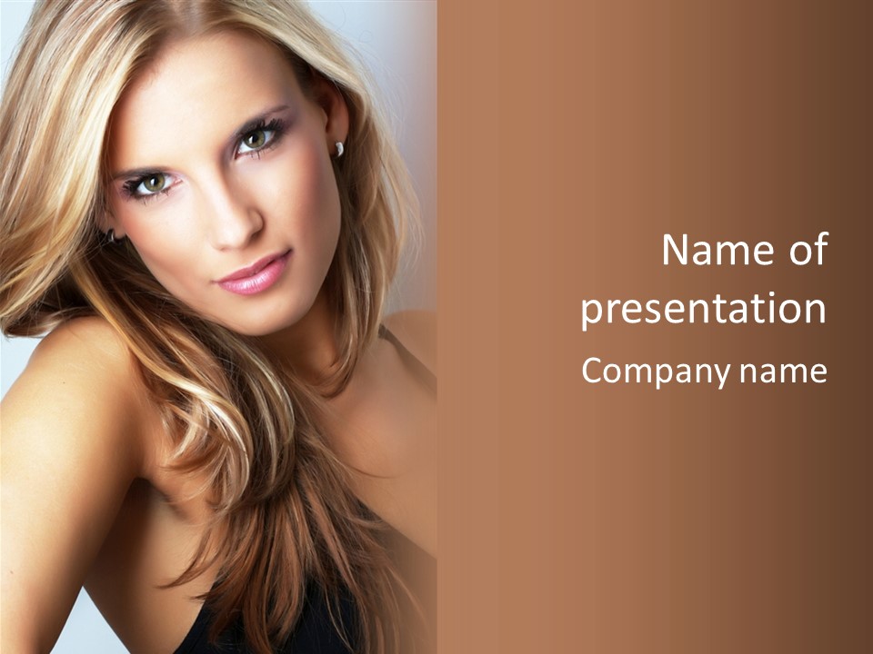 Style Expression Mascara PowerPoint Template