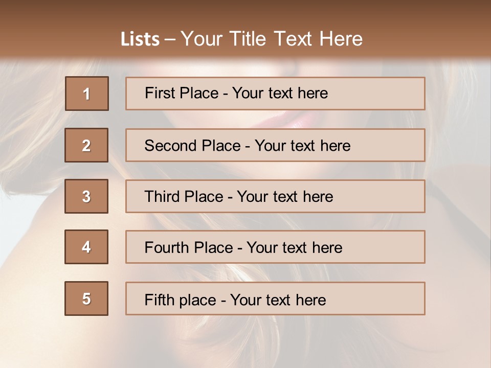 Style Expression Mascara PowerPoint Template