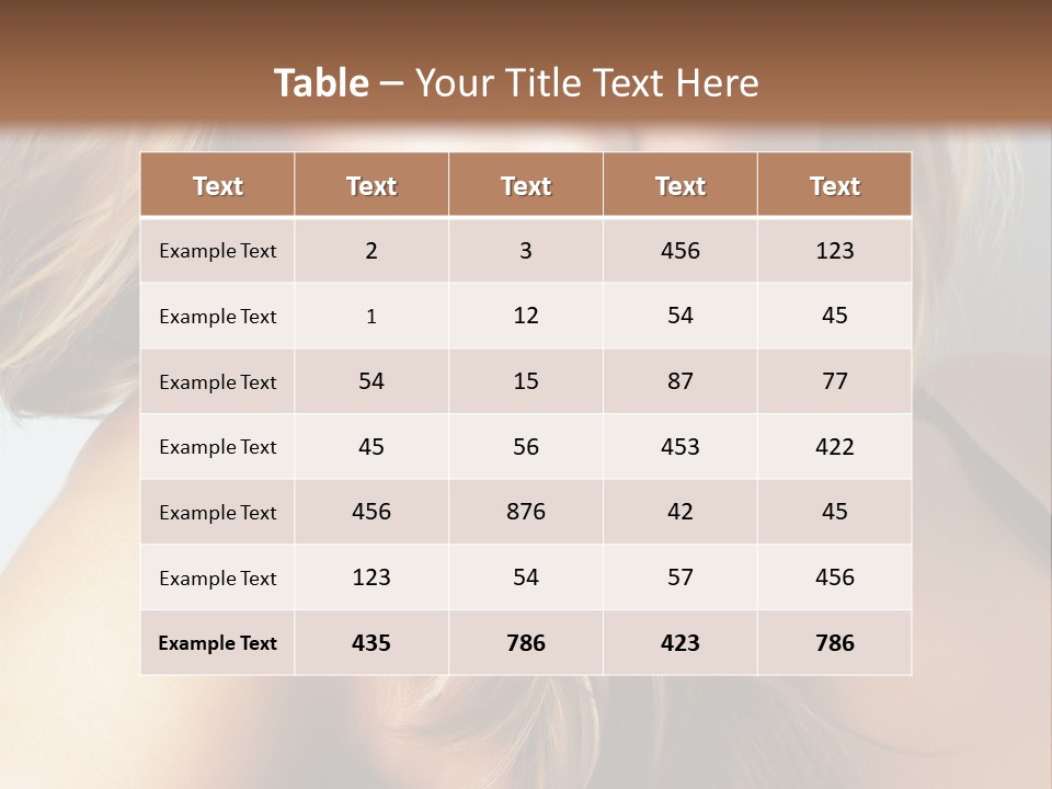 Style Expression Mascara PowerPoint Template