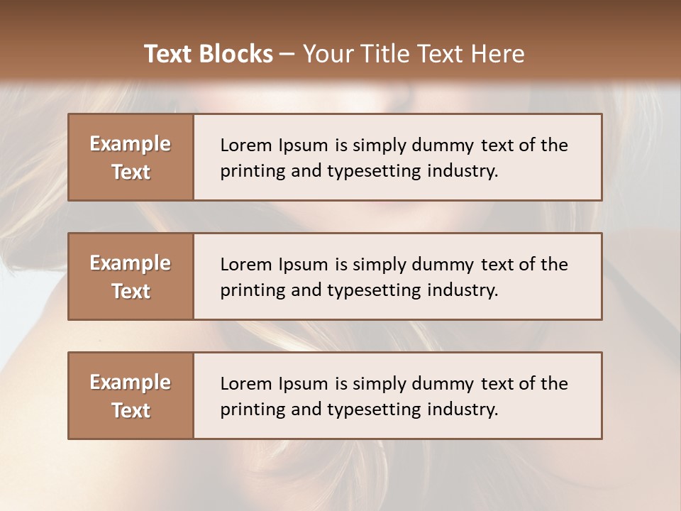 Style Expression Mascara PowerPoint Template