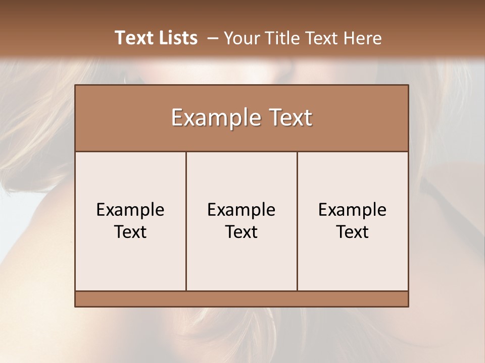 Style Expression Mascara PowerPoint Template