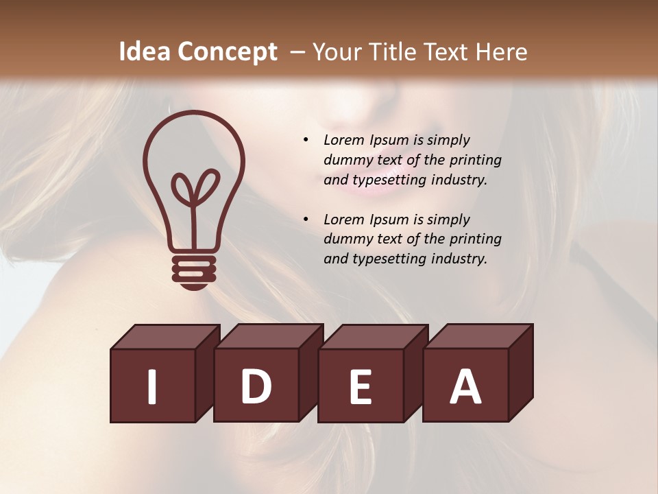 Style Expression Mascara PowerPoint Template