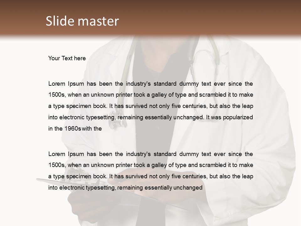 Happy Handsome Professional PowerPoint Template