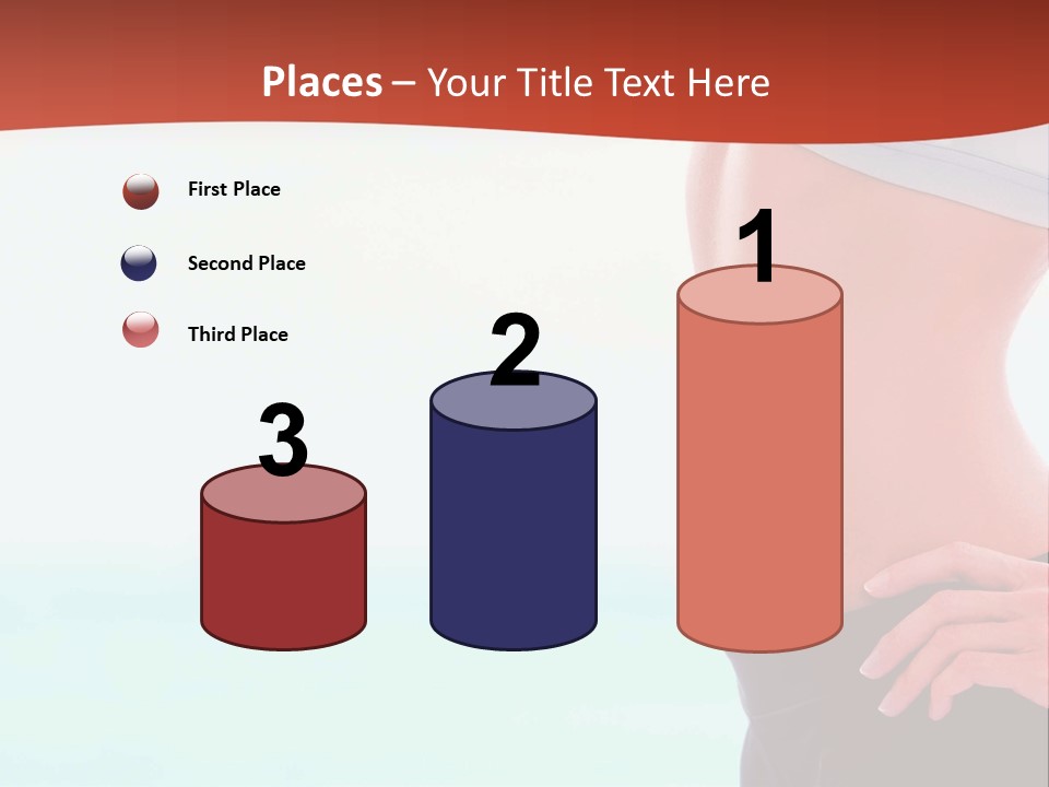 Fitness Losing Sea PowerPoint Template