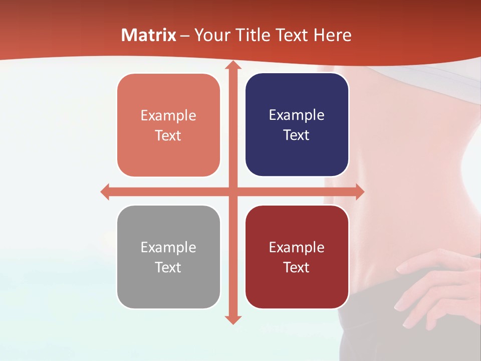 Fitness Losing Sea PowerPoint Template