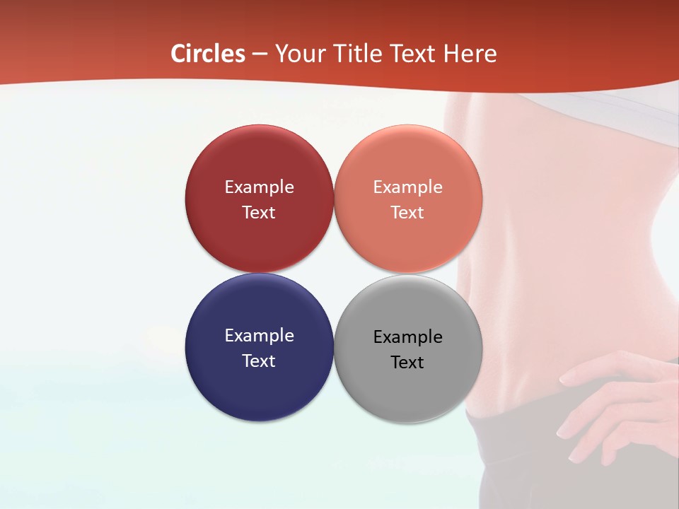 Fitness Losing Sea PowerPoint Template