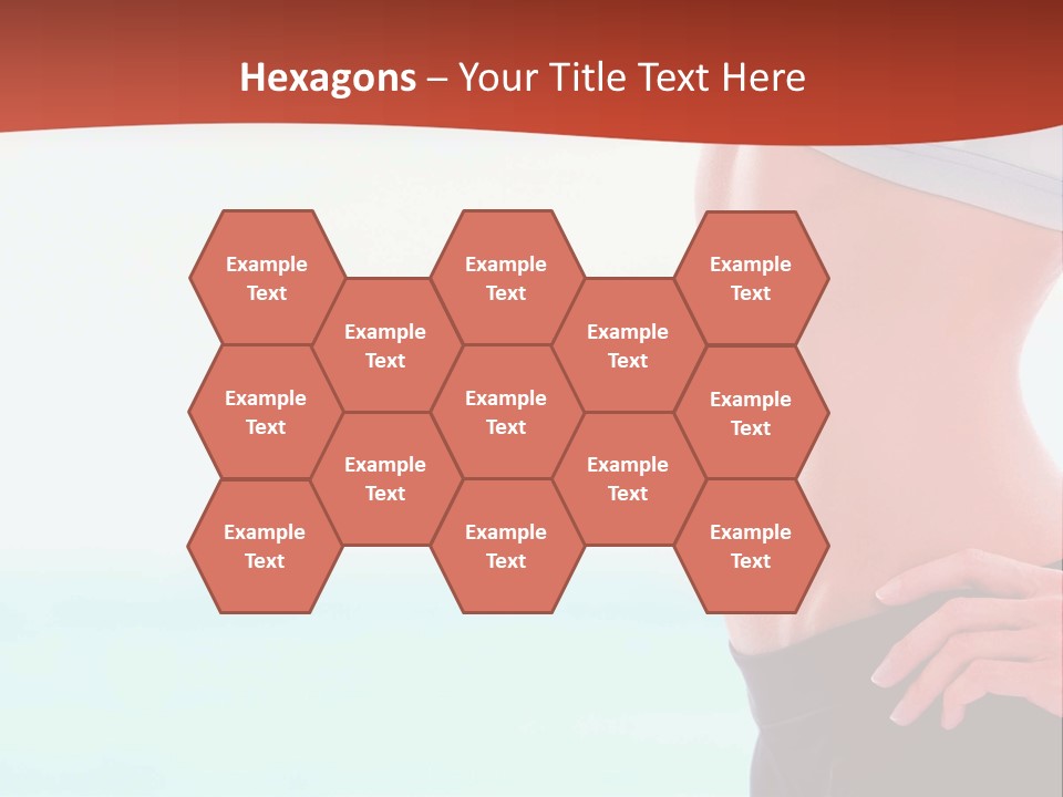 Fitness Losing Sea PowerPoint Template