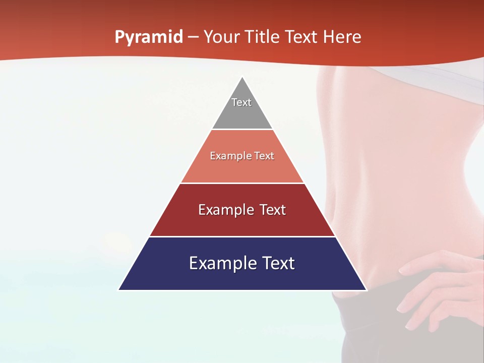 Fitness Losing Sea PowerPoint Template