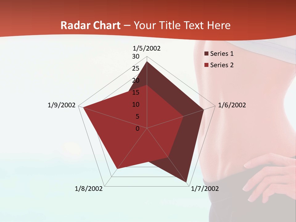 Fitness Losing Sea PowerPoint Template