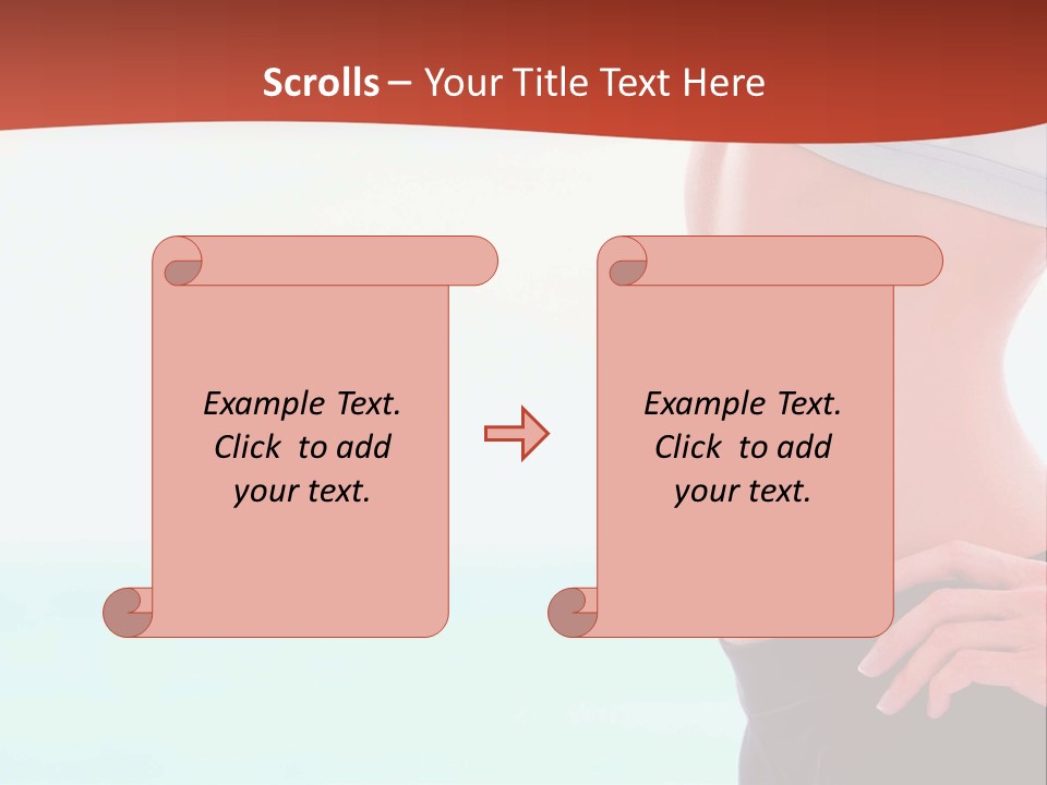 Fitness Losing Sea PowerPoint Template