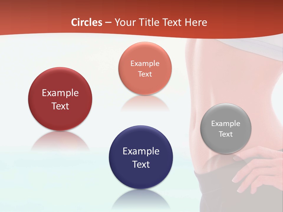 Fitness Losing Sea PowerPoint Template