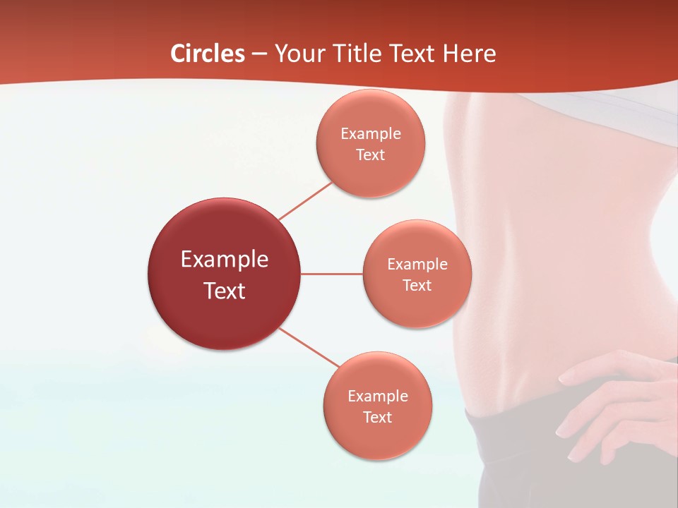 Fitness Losing Sea PowerPoint Template