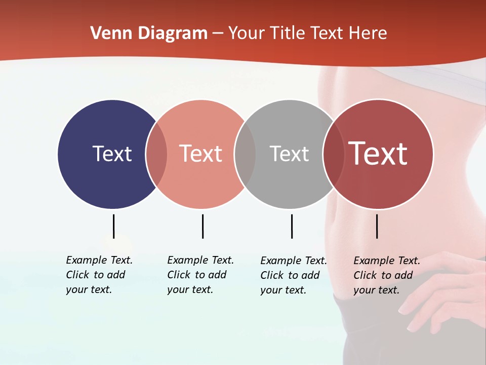 Fitness Losing Sea PowerPoint Template