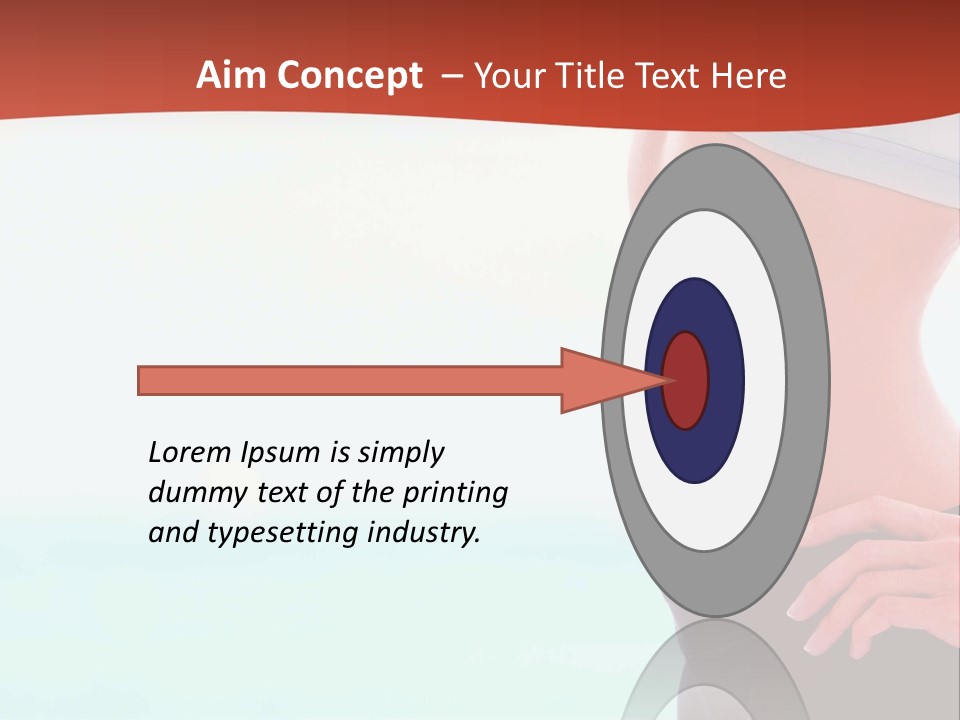 Fitness Losing Sea PowerPoint Template