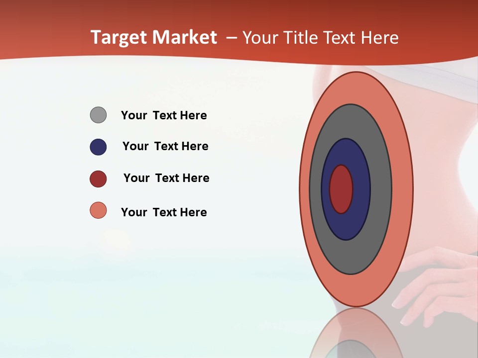 Fitness Losing Sea PowerPoint Template