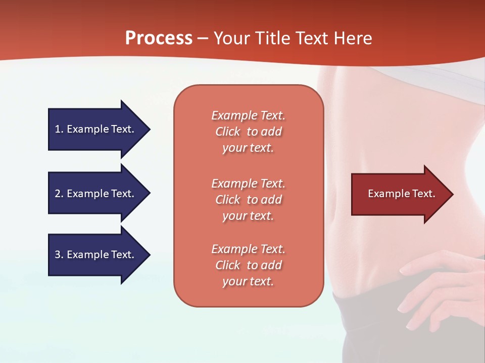 Fitness Losing Sea PowerPoint Template