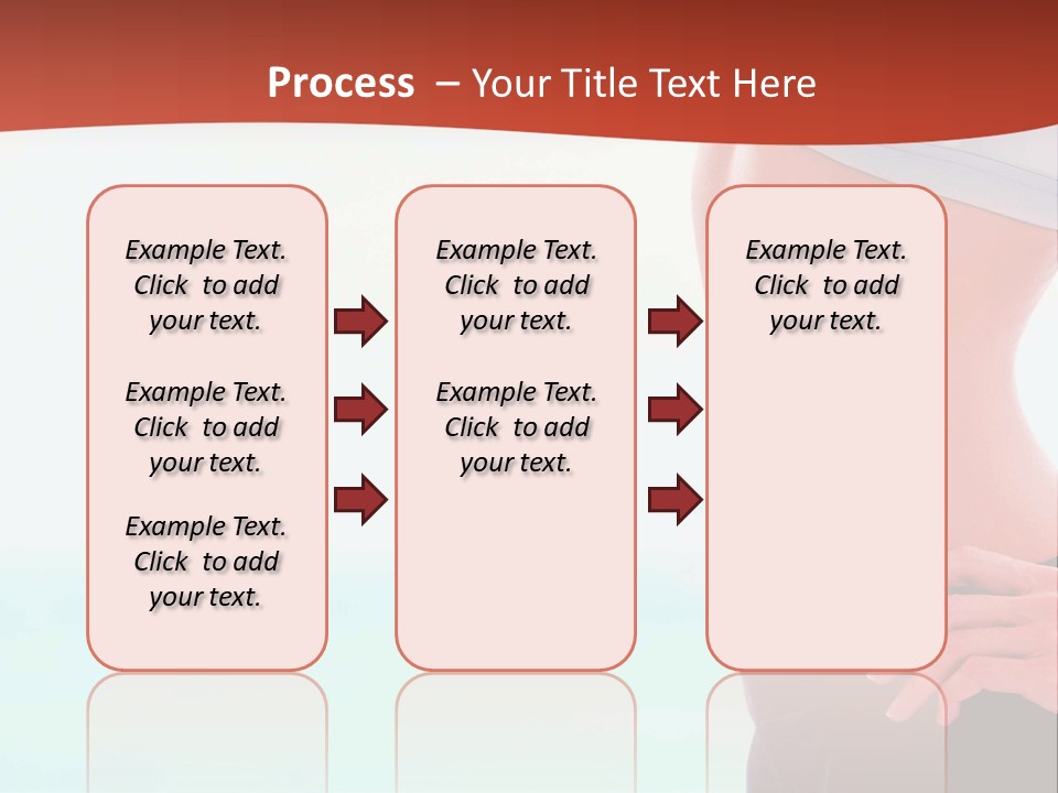 Fitness Losing Sea PowerPoint Template
