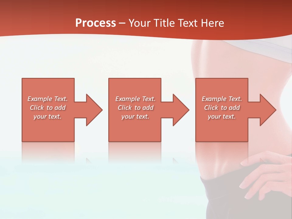 Fitness Losing Sea PowerPoint Template