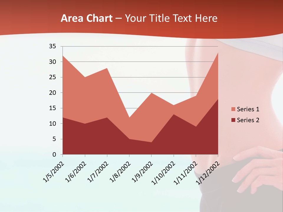 Fitness Losing Sea PowerPoint Template