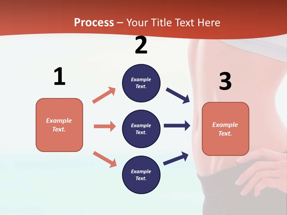 Fitness Losing Sea PowerPoint Template
