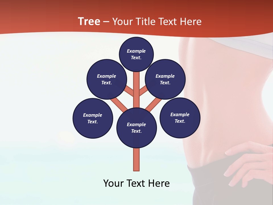 Fitness Losing Sea PowerPoint Template