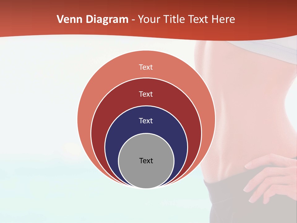 Fitness Losing Sea PowerPoint Template