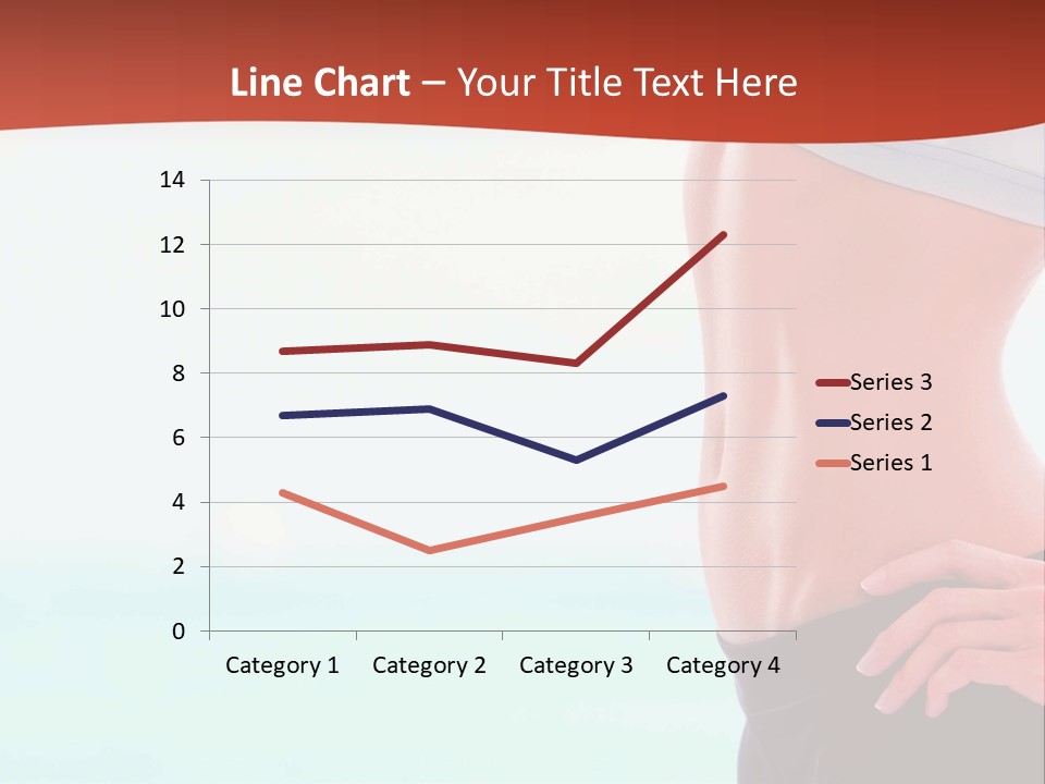 Fitness Losing Sea PowerPoint Template