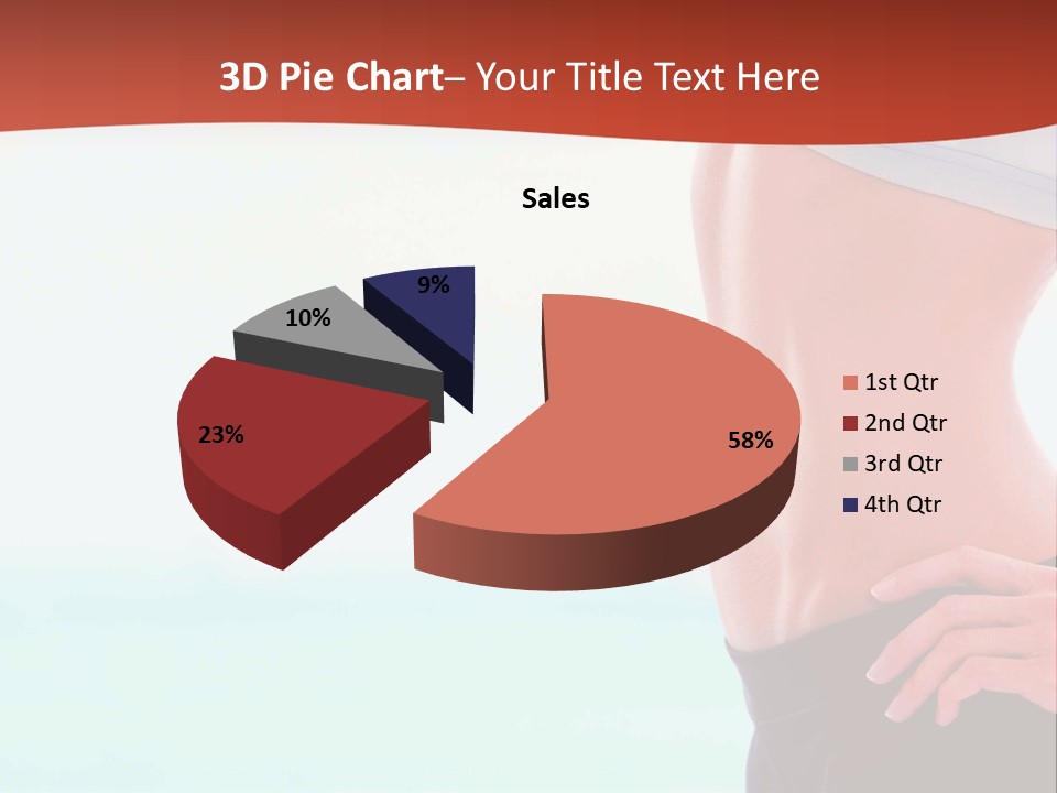 Fitness Losing Sea PowerPoint Template