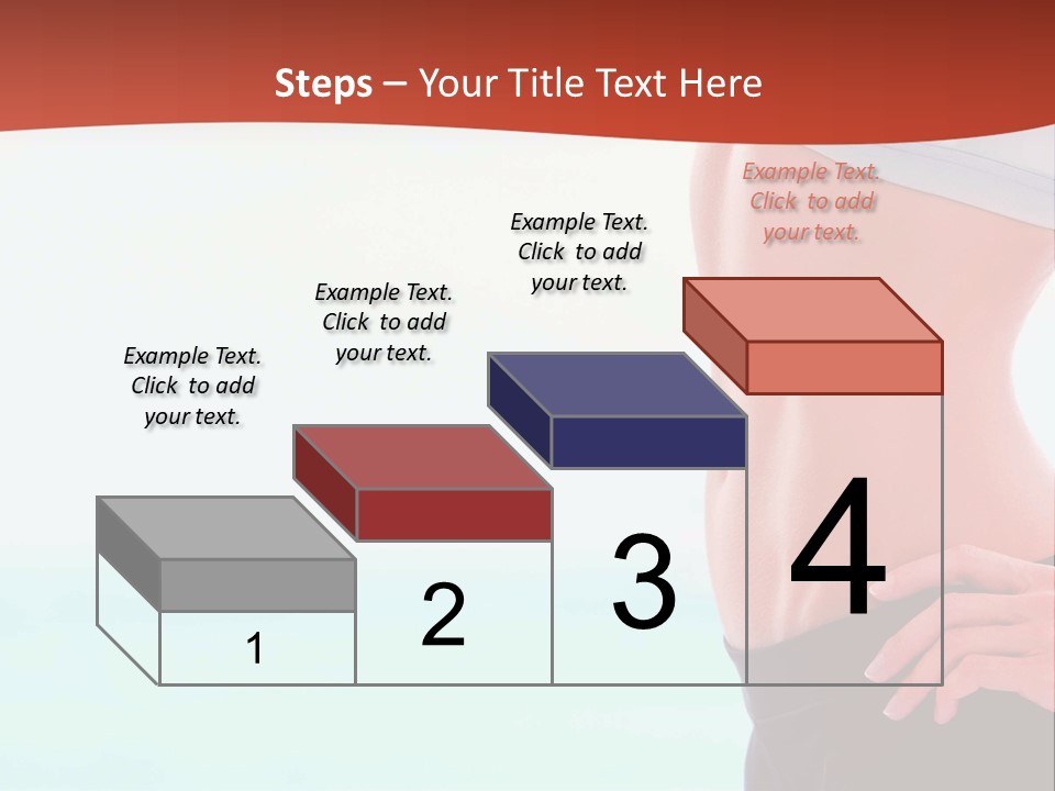 Fitness Losing Sea PowerPoint Template