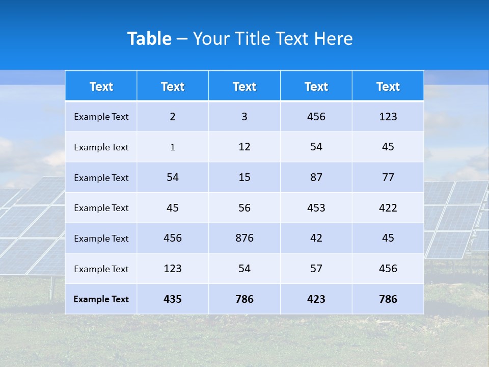 Barcelona Sun Fuel PowerPoint Template