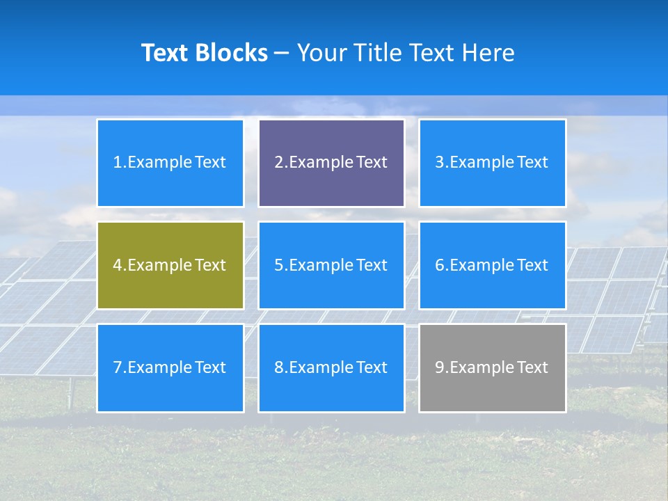 Barcelona Sun Fuel PowerPoint Template