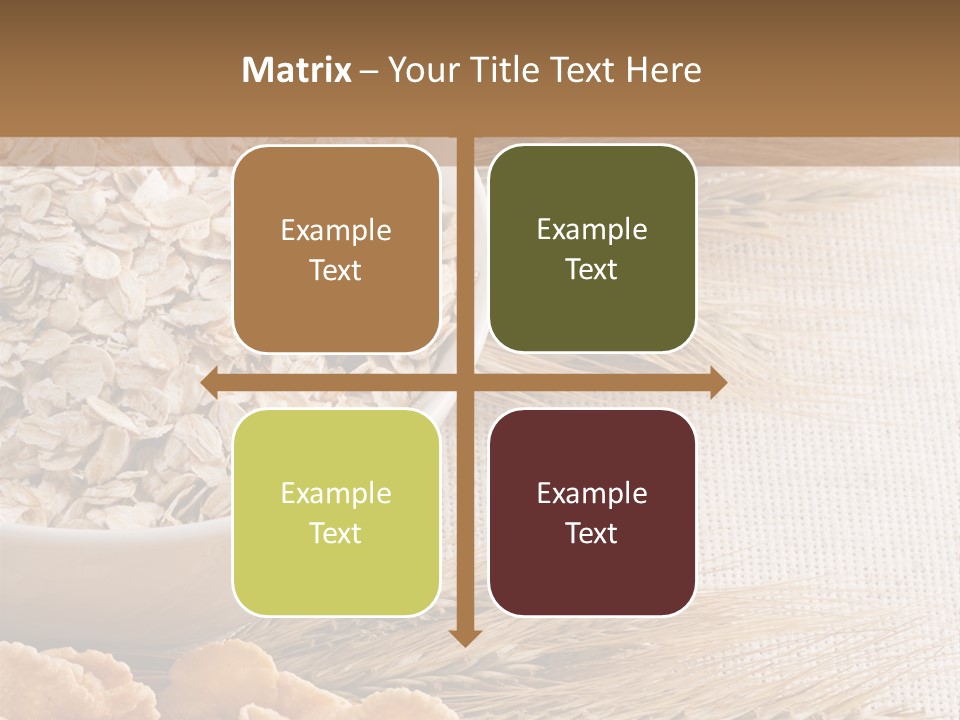 Lunch Pot Natural PowerPoint Template