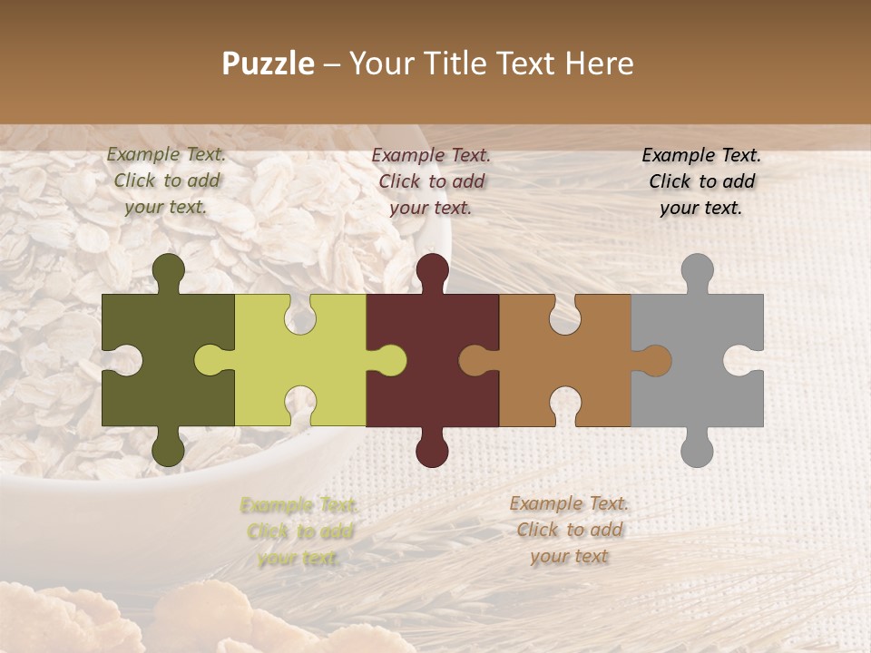 Lunch Pot Natural PowerPoint Template