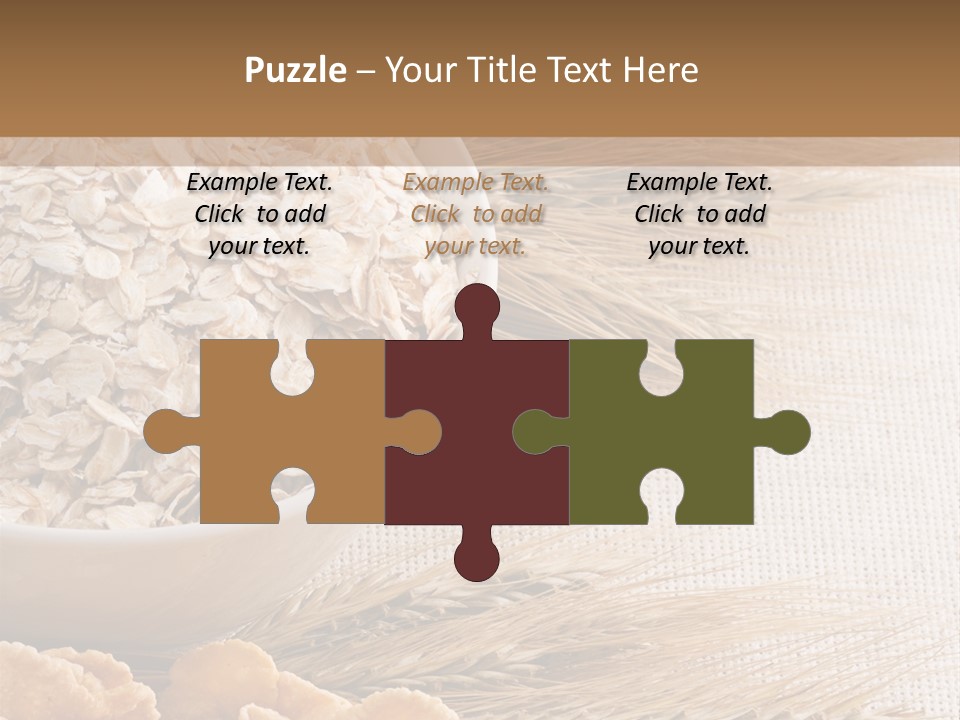 Lunch Pot Natural PowerPoint Template